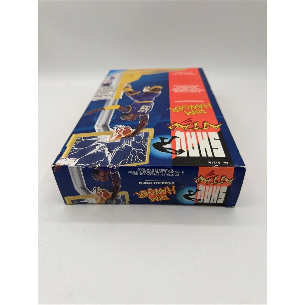 1993 Kenner Shaquille O'Neal Shaq Attaq Rim Hanger Action Figure